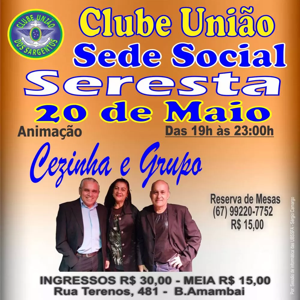 Seresta Baile na Sede Social